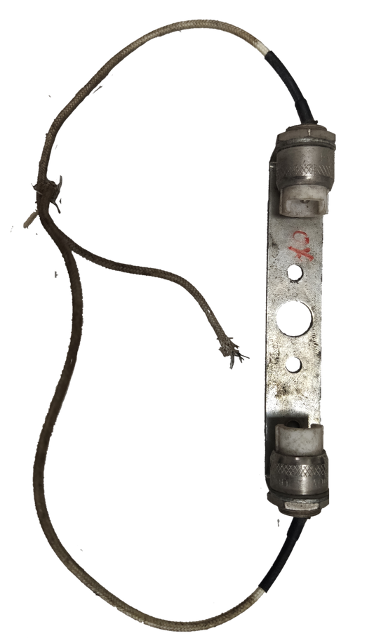 Electx Electrical Supply 150W Linear Halogen Lamp 78mm lighting installation accessory with wiring and metal holder