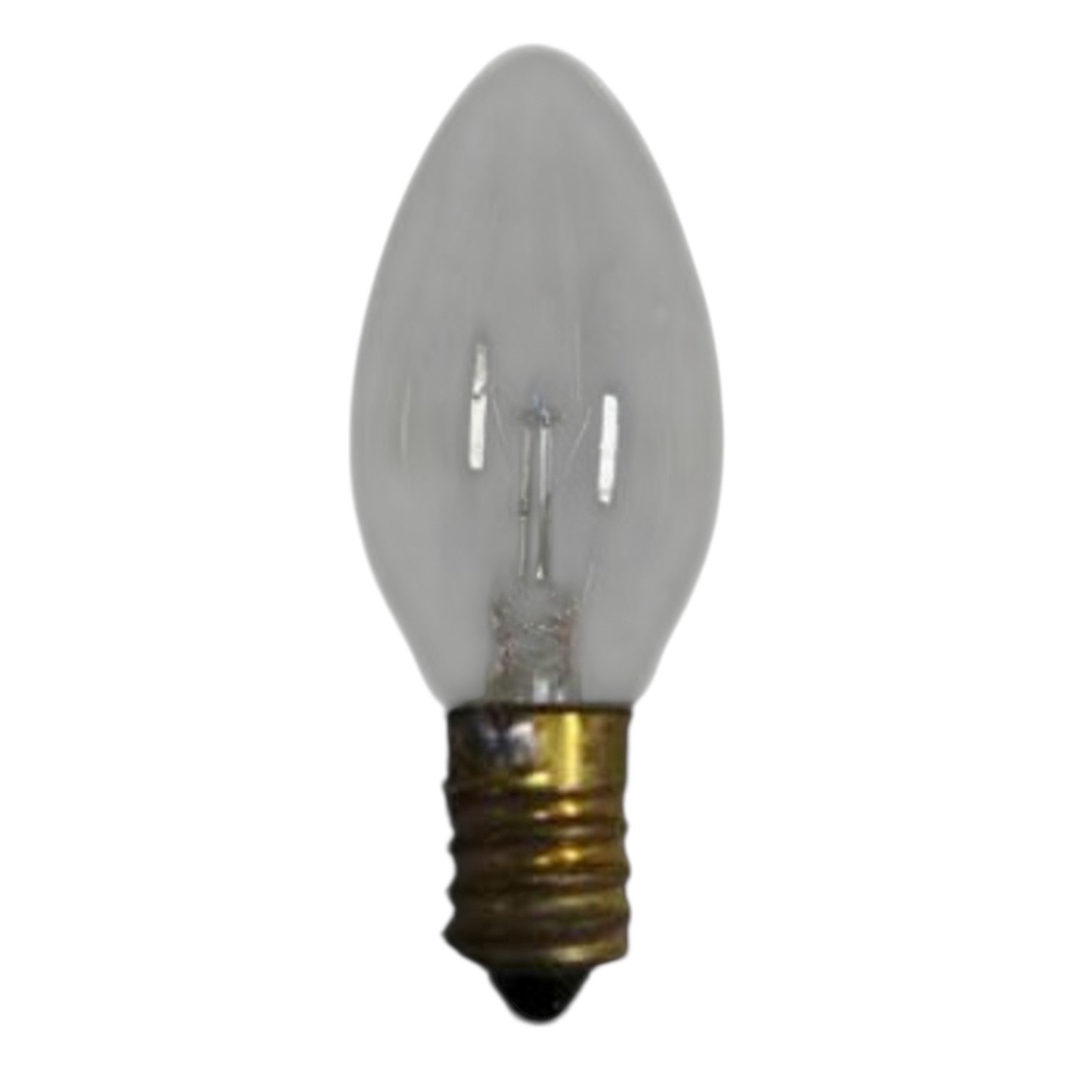 Clear light bulb with a white base on a white background 15W Candle Bulb E-14 220V Incandescent Lamp Warm White 3000K (3PCS) Electx Electrical Supply