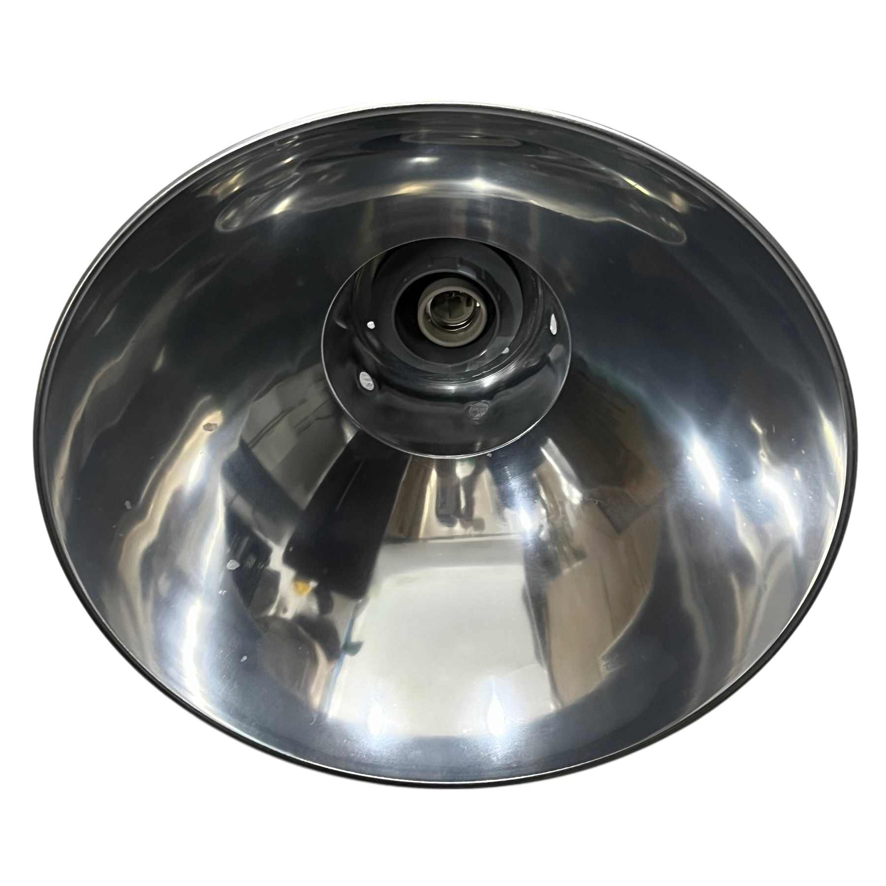 16 inch aluminum reflector E27 lighting installation accessory from Biglite and Omni in polished finish