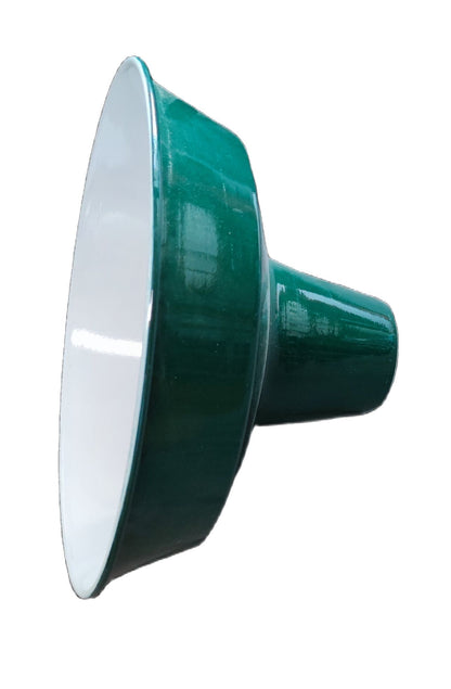 Amco 16 inch lamp cover E27 socket in green ceramic design for stylish lighting installations