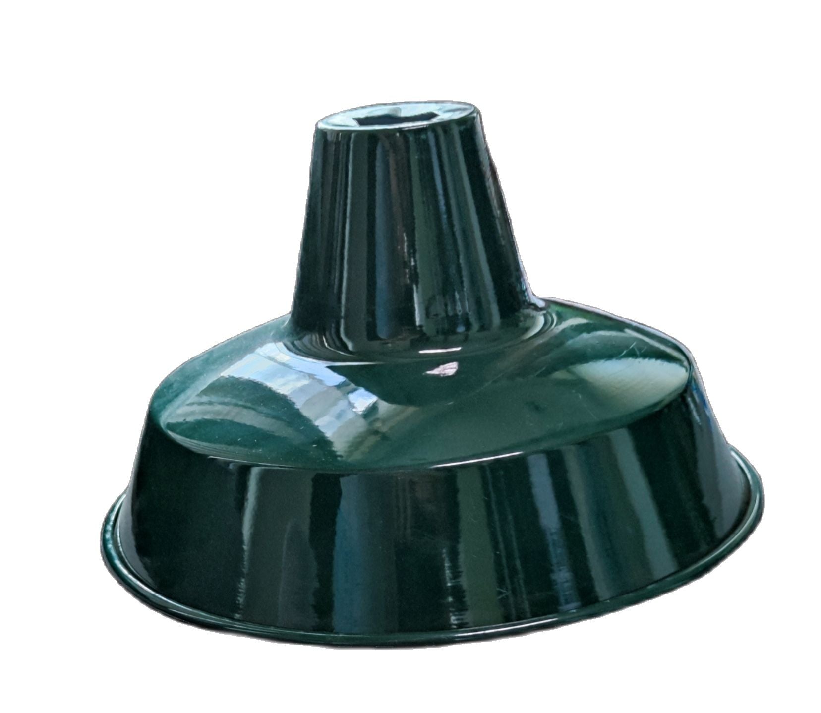 Amco 16 inch lamp cover with E40 socket in dark green for easy lighting installation