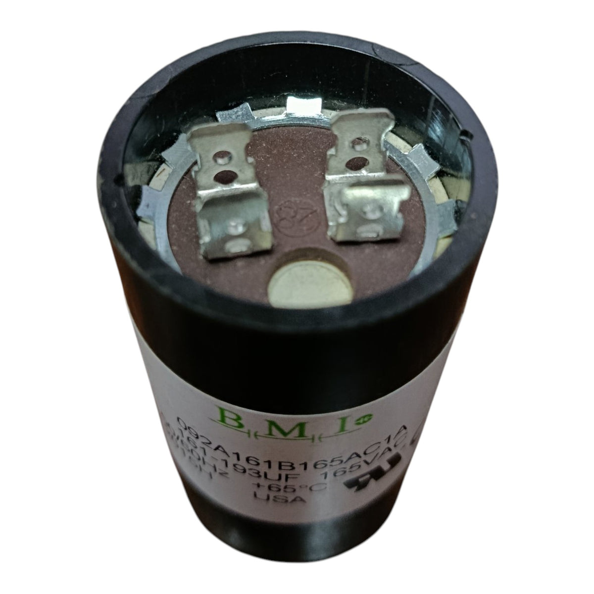 BMI Motor Starting Capacitor 161-193UF 165V AC, Capacitor 161-193MFD