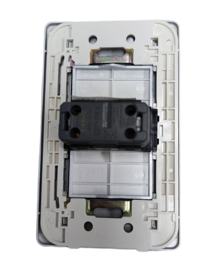 Omni 16A 250V light switch Manila featuring a sleek design for modern electrical installations
