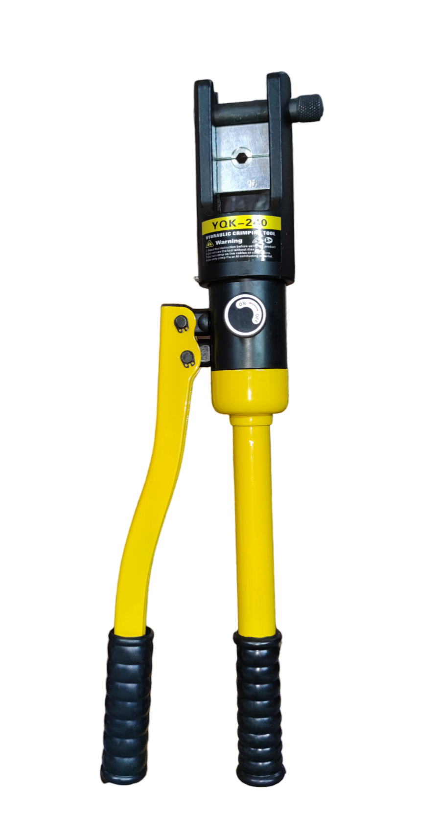 Grippes 16mm to 240mm cable crimping pliers with durable grip handles for efficient wire crimping