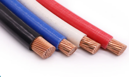 Duraflex 175mm THHN wire stranded 350MCM in black, red, white, and blue colors for electrical wiring