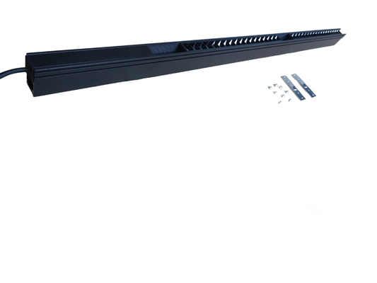 ILLUMIQ TERRA 18W LED grille track light 4000K in sleek black design with mounting brackets