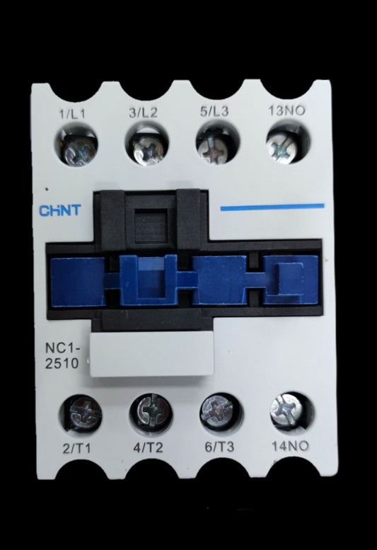 Chint Magnetic Contactor 45A 1 NO Operational Current 25A 440V, NC1-2510