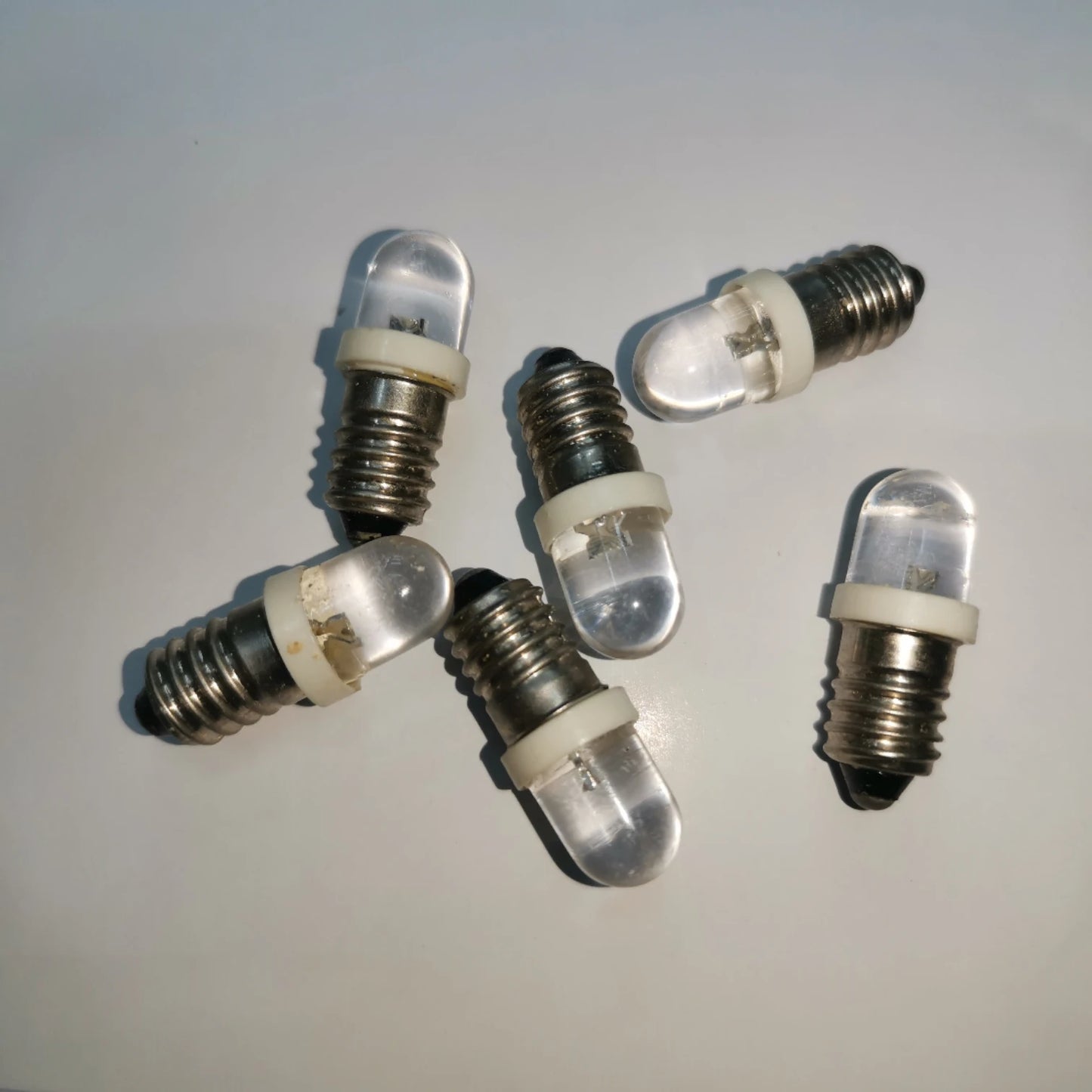 1W LED Pilot Light E10 220V Indicator Bulb Pilot Lamp 6500K Daylight DLED-E10/220V