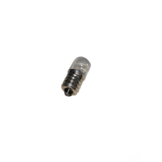 Metallic screw or similar component on a white background 1W Pilot Lamp E12 3cm x 1.2cm, Indicator Bulb, Machine Bulb Available in Different Voltage Electx Electrical SUpply