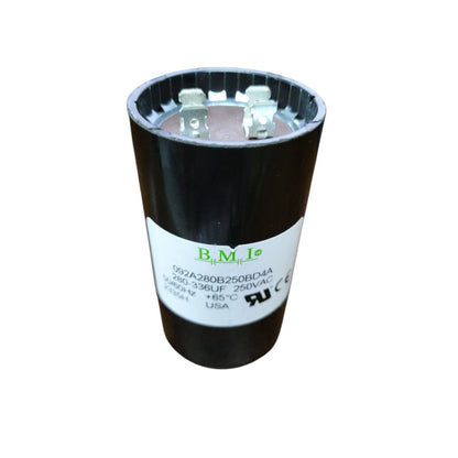 BMI Motor Starting Capacitor 280-366UF 250V AC, Capacitor 280-336MFD