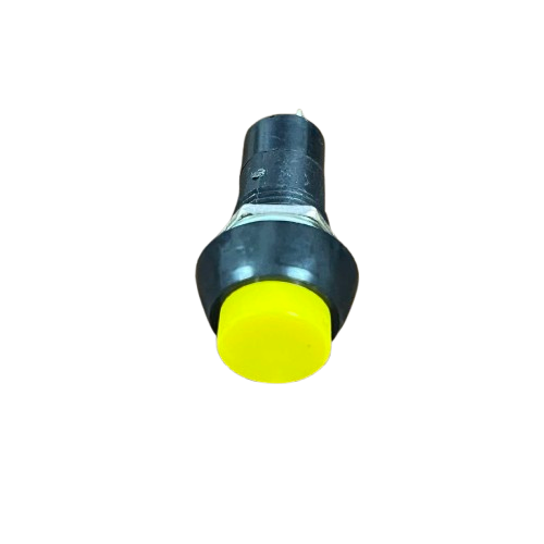 1A Monetary Switch 220V - Yellow Push Button Switch with Durable Design for Easy Operation