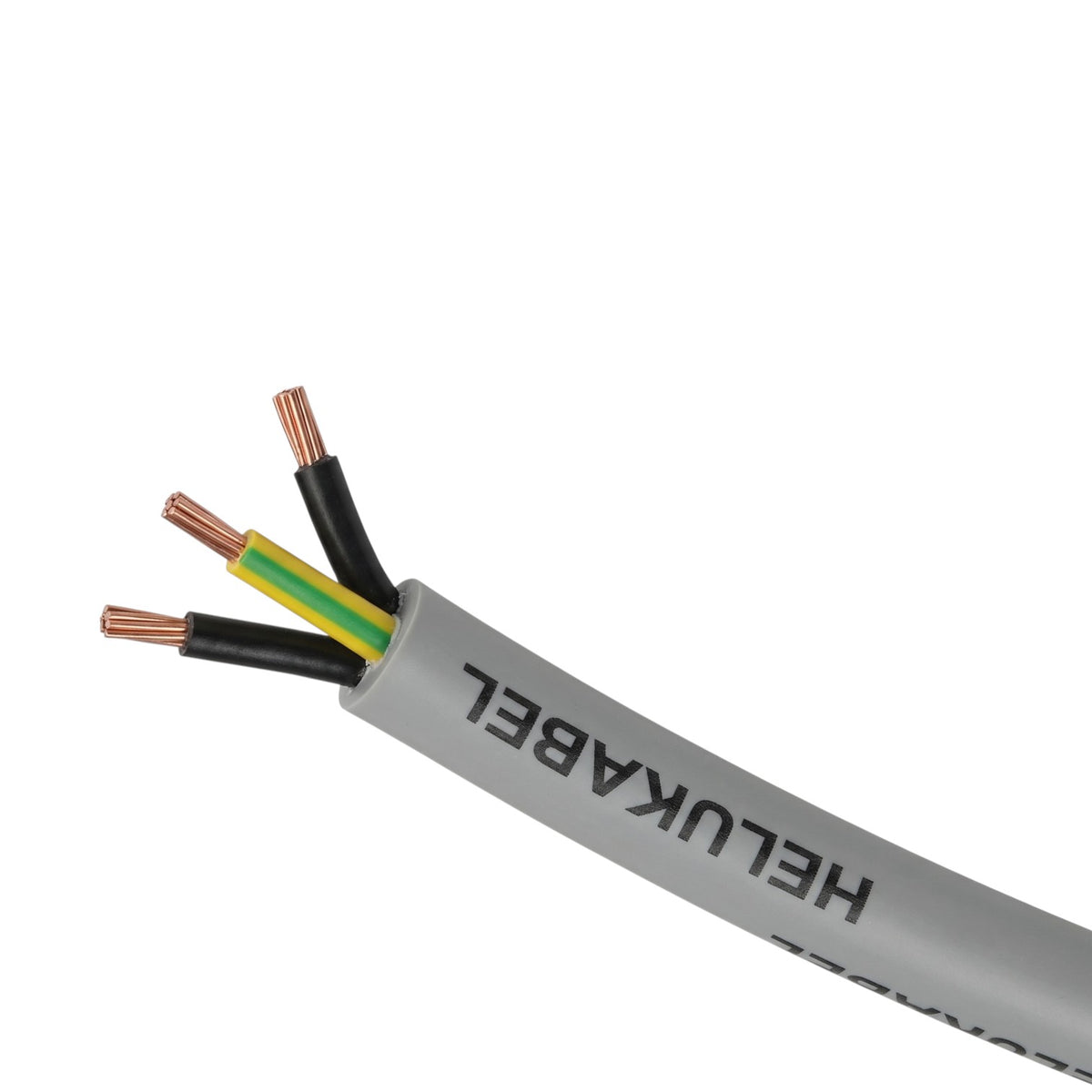 Helukabel Control Cable 10mm 8 AWG 3G or 4G 300V/500V Oil / Chemical Resistant Available in Different Lengths IEC 60228 Flame Retardant IEC60332-1-2