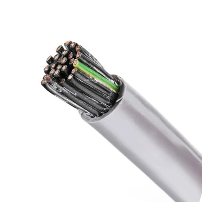 Helukabel Control Cable 1.0mm  AWG 18 Un-Shielded Available in  25, 18, 12, 7,  6,  5, 4, 3 and 2 Cores, in Different Lengths 300V AC / 500V AC Oil Resistant, Flame Retardant VDE 0482-332-1-2 IEC 60332-1-2, Class 5