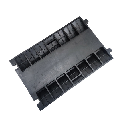 Grippes 2 channel cable protector ramp designed to organize and protect electrical cables