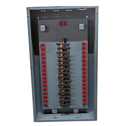 2 pole bolt on panel board with multiple circuit connections for electrical installations