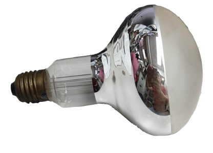 VIR 200W reflector bulb E27 220V with a shiny reflective surface and standard base for effective lighting