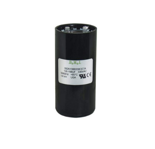 Motor Starting Capacitor BMI 130-156UF 330V, Capacitor 130-156MFD 330V AC