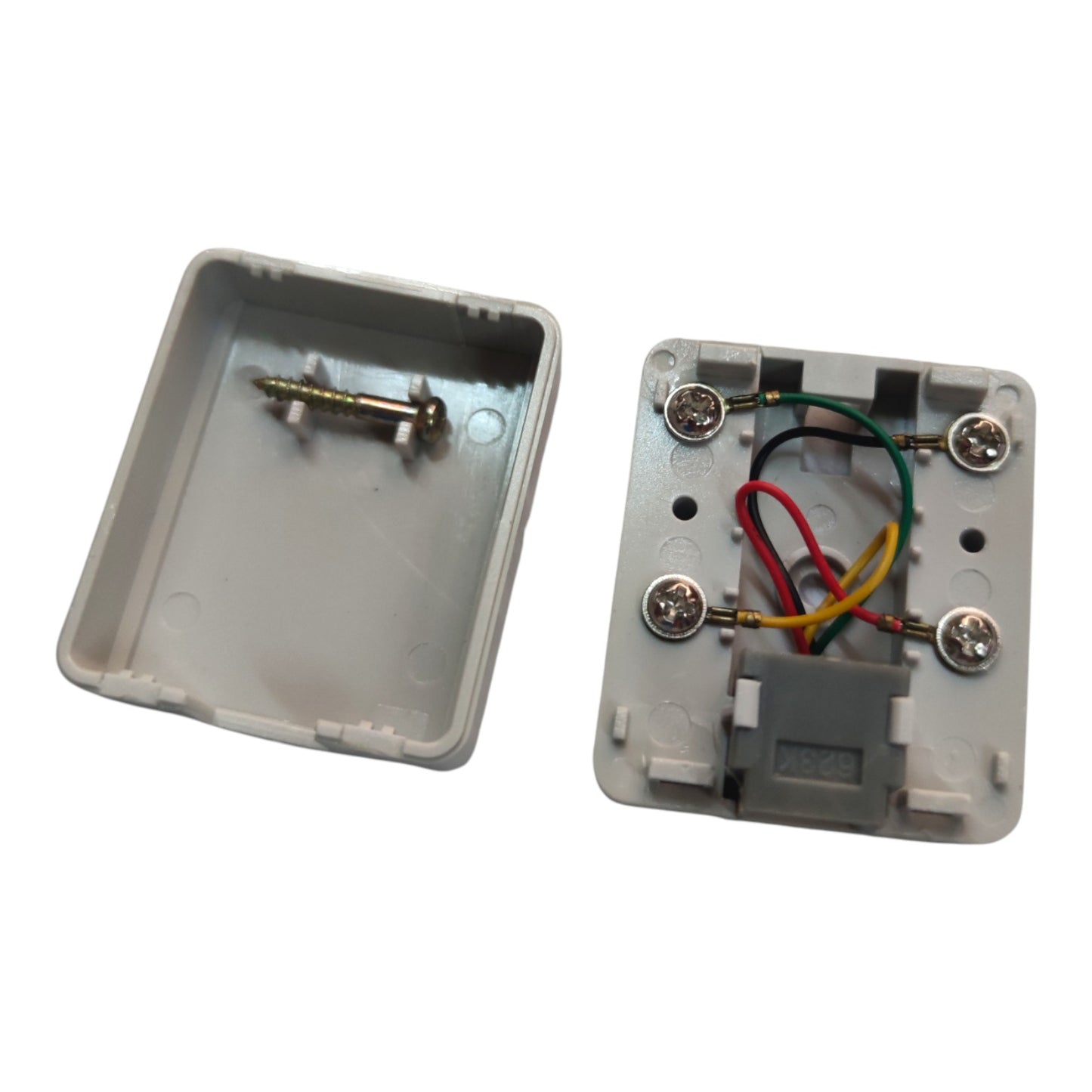 Royu Telephone Modular Box 1 Gang RJ11 Surface Type ROBT1