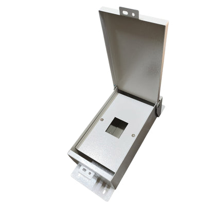 Nema 3r Panel Box for 2P Industrial Circuit Breaker Powder Coated 100AF MCCB HDM3100 NEMA3RHDM100AF2P