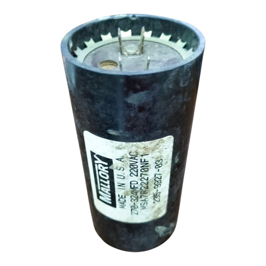Motor Starting Capacitor, PHILIPS 270-324MFD 220-250V