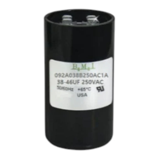 BMI Motor Starting Capacitor 38-46UF 250V AC, Capacitor 38-46MFD 250V AC