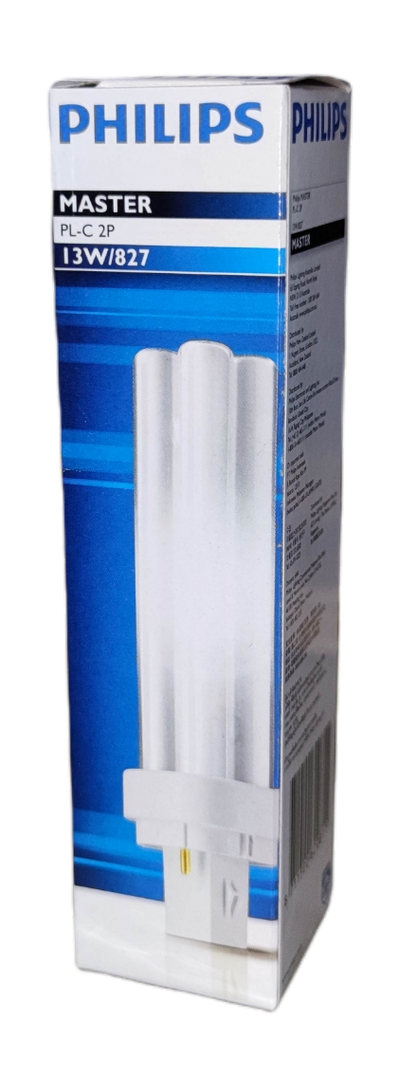 Philips 13W Pin light 3000K Warm White G24d-1 Socket, Compact Fluorescent Lamp