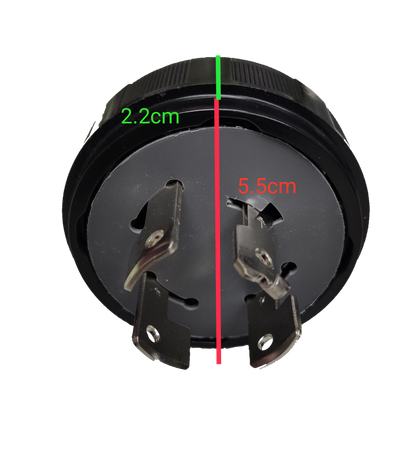 Panasonic 20A Twist Lock Plug 3P+E (4P) 250V (ML-3) WF6420, Twistlock Plug 20A 3P+E