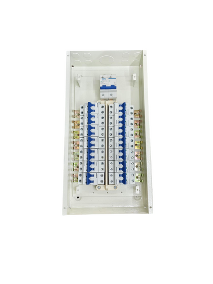 Panel Board 125A 2Pole Main Royu with 14 Branches 2Pole Miniature Circuit Breaker  Panasonic