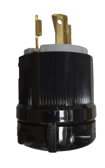 Grippes 30A Twist Lock Plug 2P+E (3P) 250V Grippes (NEMA L6) BL630P, Twistlock Plug 30A 2P+E (3P), Twistlock