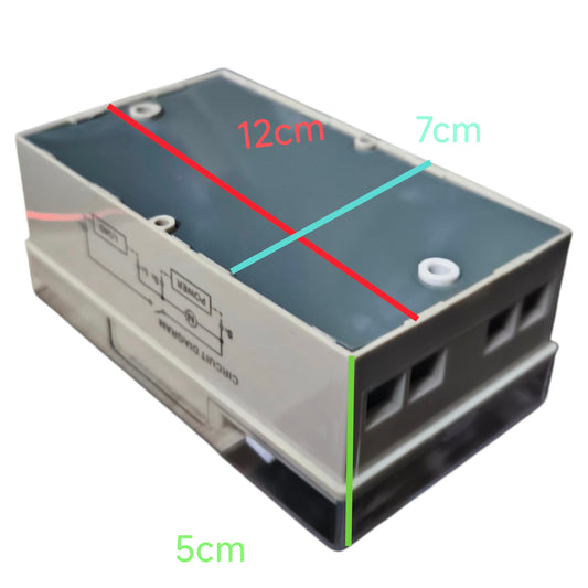 24 Hour Mechanical Timer Switch with 3 Off Pins and 3 On Pins 5A 220V - photo 2