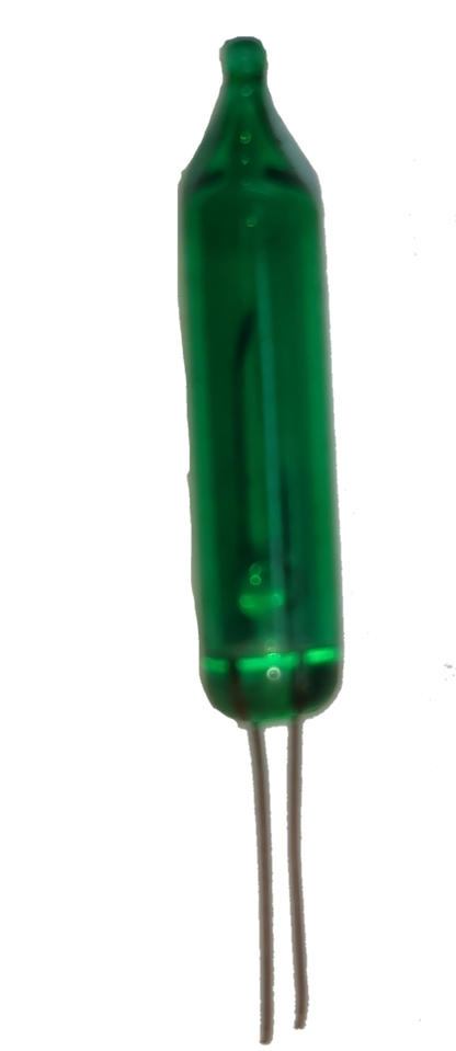 25 pack Christmas lamp bulbs in green, perfect for festive lighting and decorations