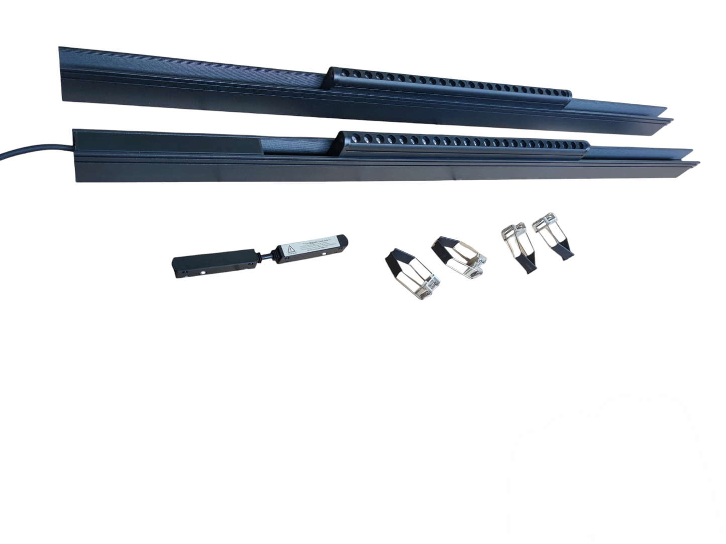 IILUMIQ TERRA Magnetic Track Light 2 Meter 50mm with 2pc 24W LED Rotary Grille Track Light 220V Daylight 6500K