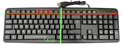 Nova Keyboard Standard with Number Pad USB 2.0