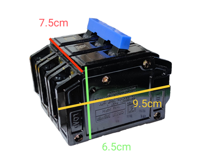 Koten 70A Circuit Breaker Bolt On 3 Phase 3 Pole 70A Circuit Breaker Bolt on 3 Pole 220V 10KAIC