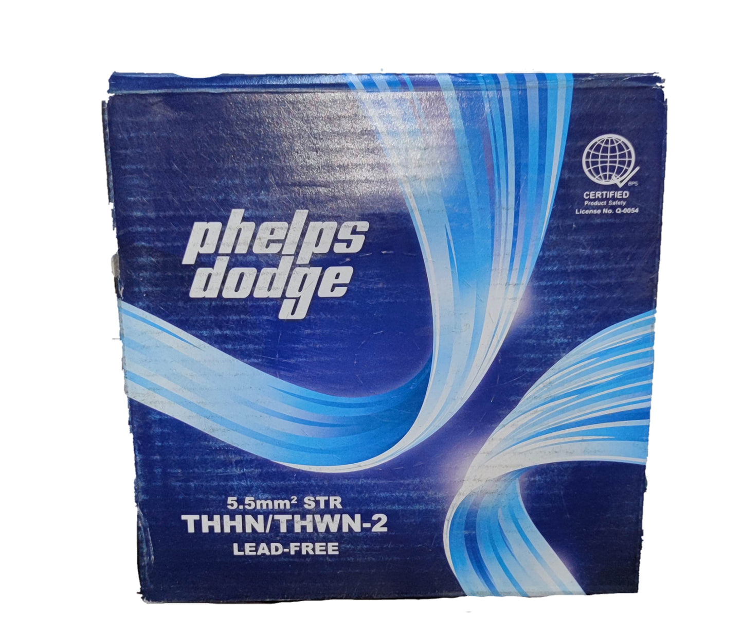 Phelps Dodge 5.5mm THHN AWG 10/7 THWN (40 Meters) Blue