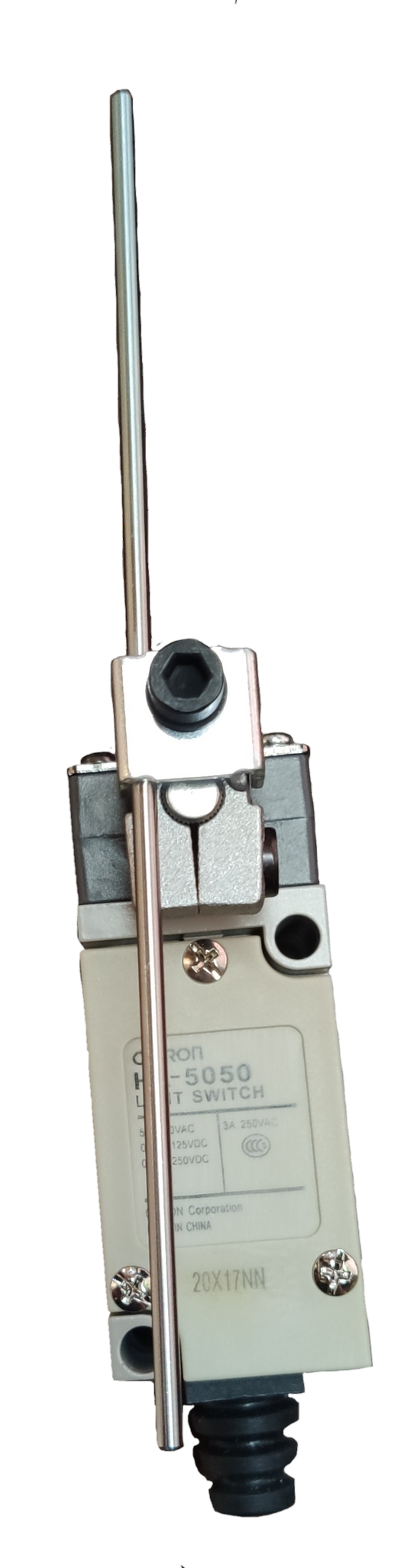 Omron Limit Switch with Metal Rod 5A 250VAC