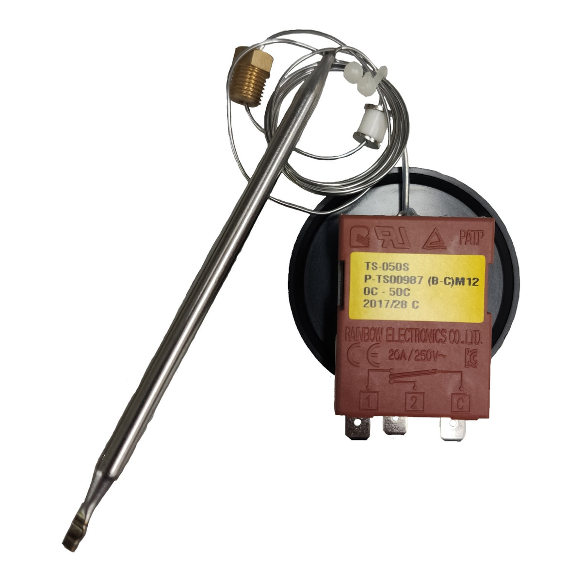 Rainbow Thermostat Controller 220VAC 0 to 50 Degrees Celsius