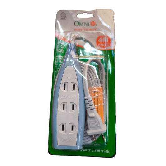 Omni 4 Gang Extension Outlet 10A 220V WEE-004