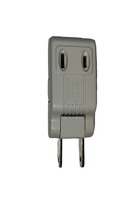 Omni Triple Top Adaptor 10A 250V WSA-004 , Flexi Cube Tap 10A 250V, Swing Type 4 Gang Adaptor 10A 250V