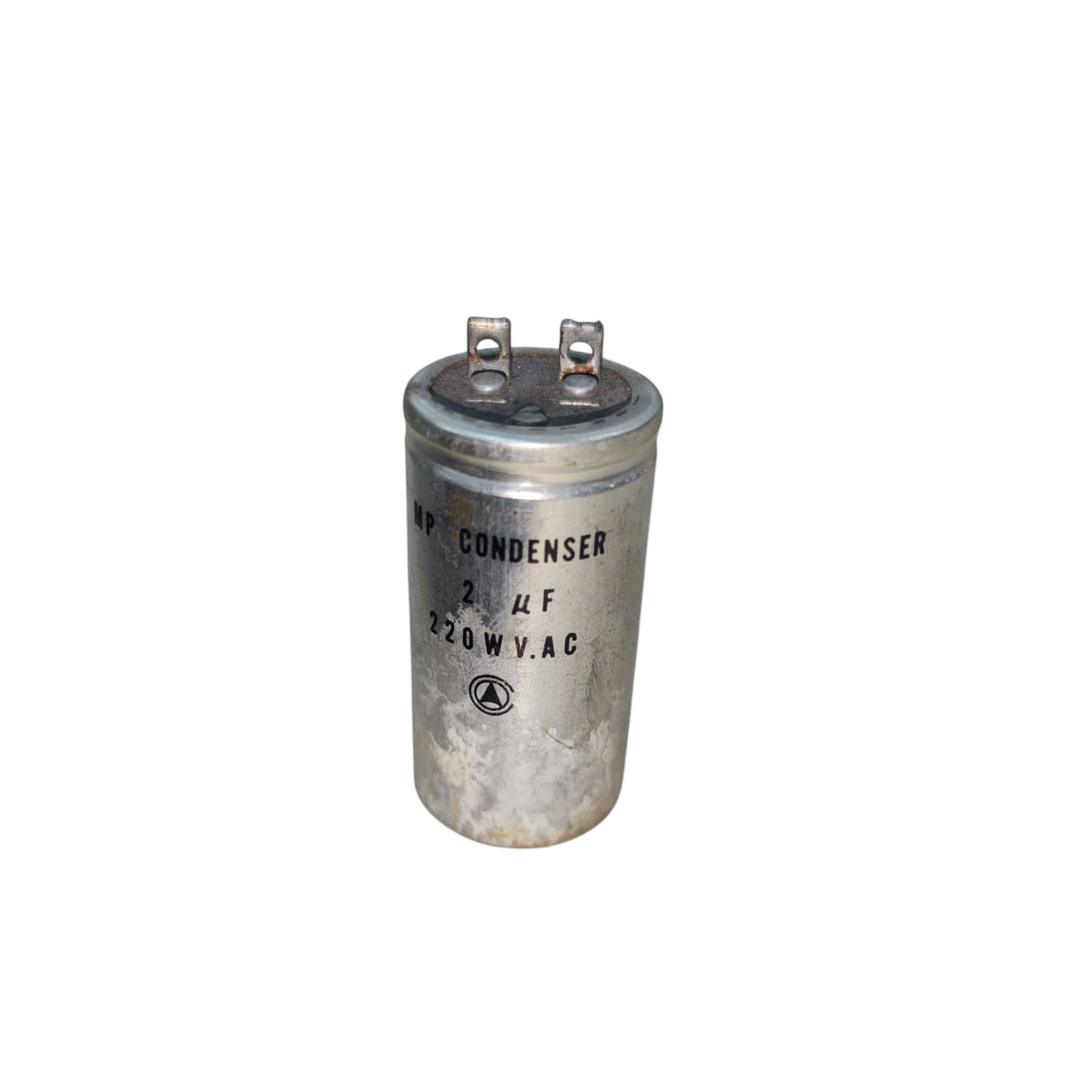MP 2uF 250V motor running capacitor designed for reliable operation in electrical circuits