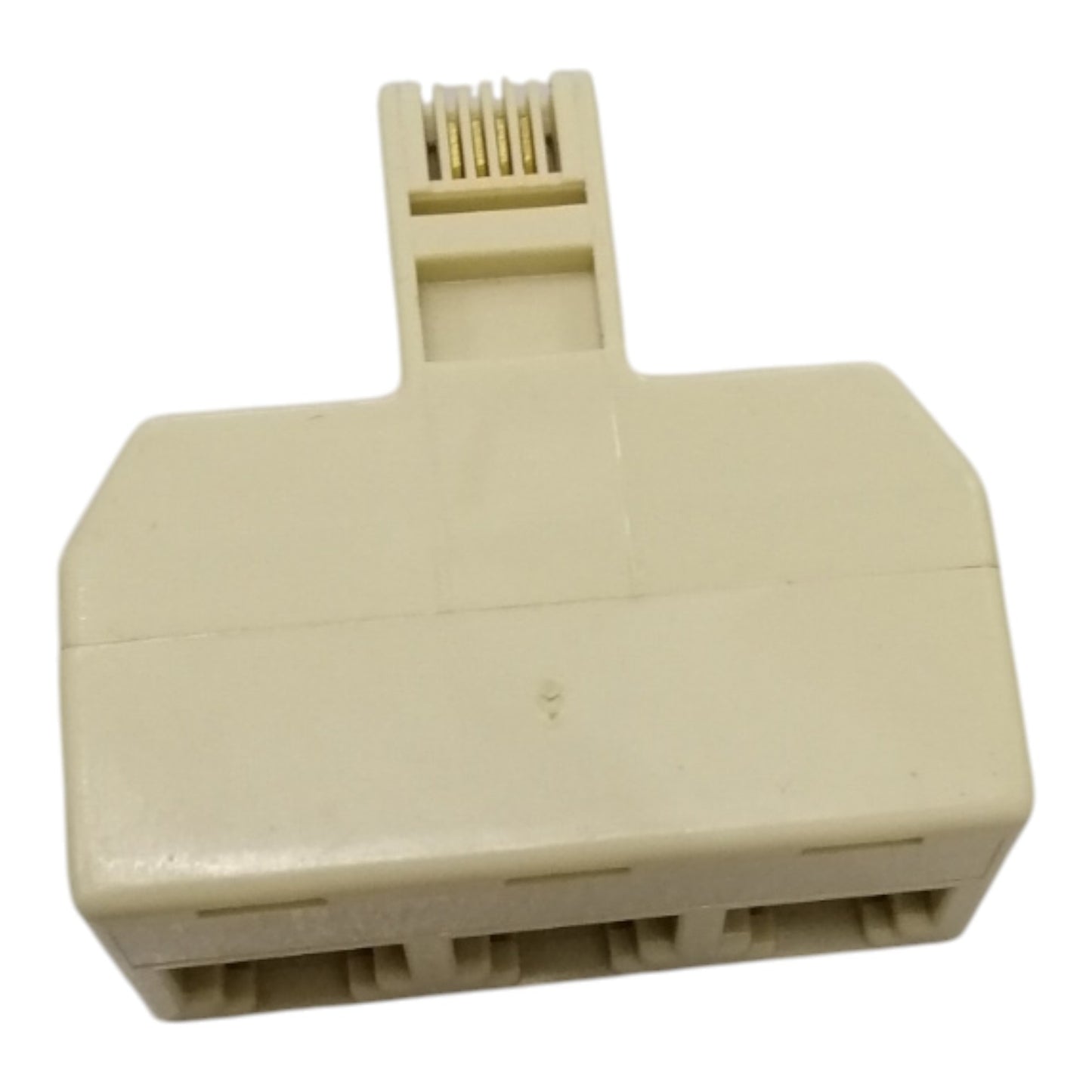 3-Way Telephone Splitter 1x RJ11 Male Plug to 3x RJ11 Female Jacks