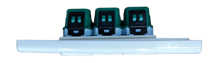 Royu 3 Way switch 10A 250V 3 Gang with three toggle switches for easy control