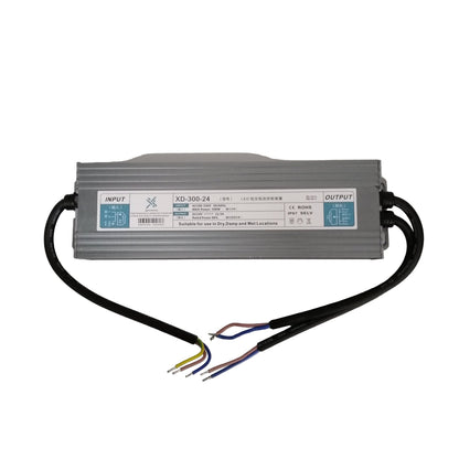300W LED Weatherproof LED Power Supply Input AC 100-240V Output DC24V 12.5A IP67