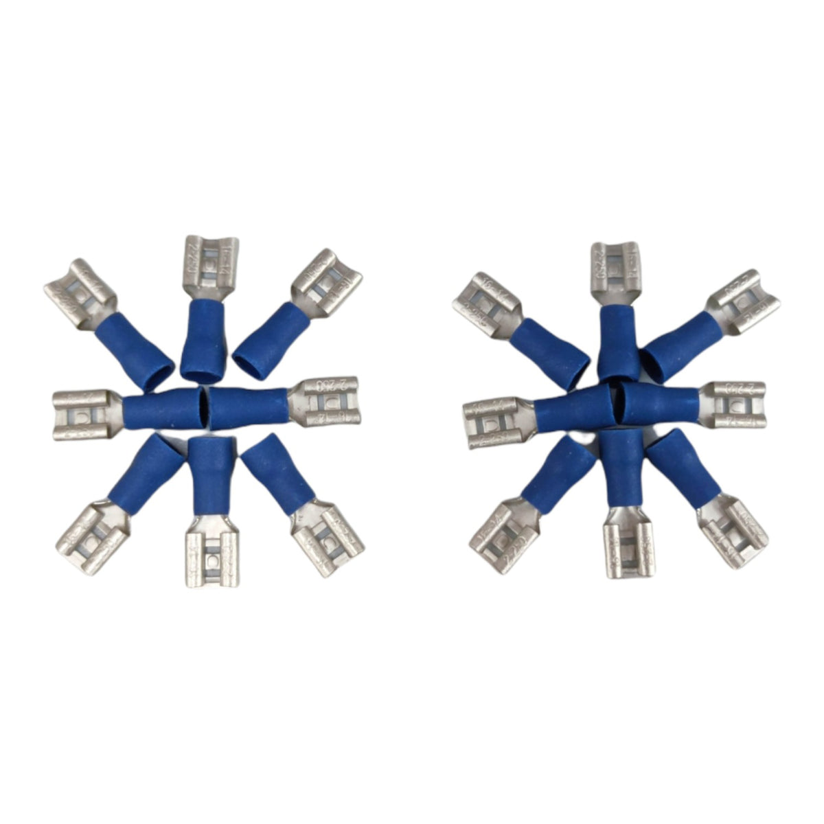 Local Terminal Lugs Connector Type for 3.5mm Wire 7mm with Insulation Head Male and Female, Spade Connector 7mm Male and Female, Terminal Spade Connector, Spade Terminal