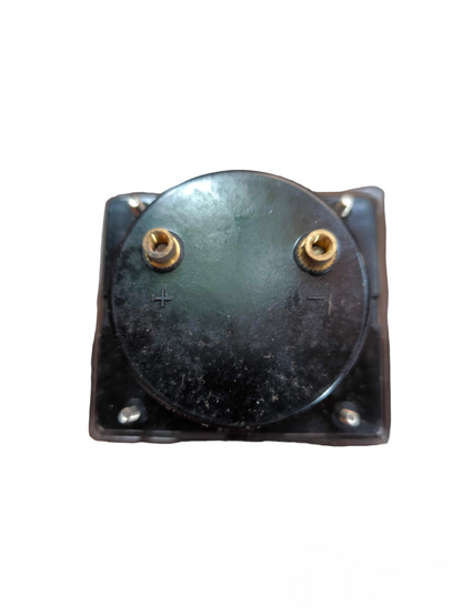 Hossini 30A AC Panel Meter 60mm x 70mm electrical component with two brass connectors