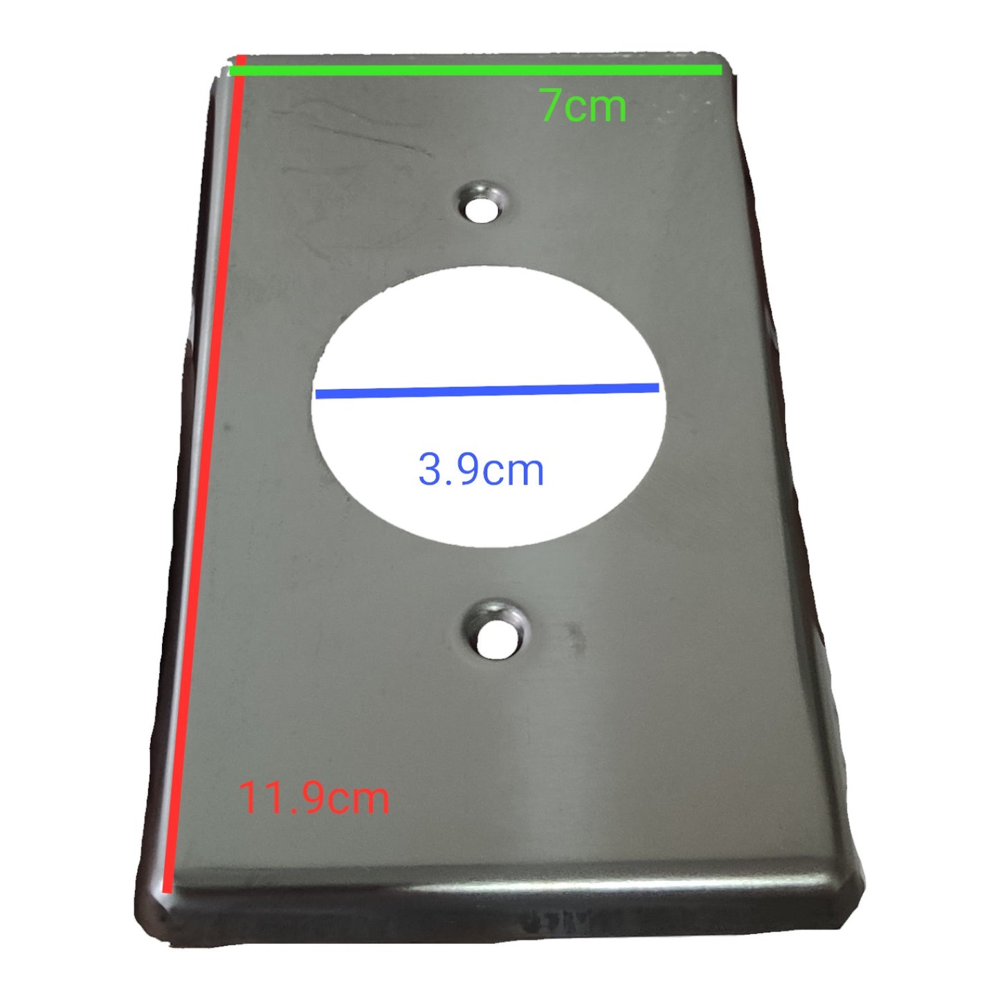 Grippes 30A Twist Lock Outlet with Stainless Plate 4P 3P+E 250V (NEMA L6) WJ6436B and 9221