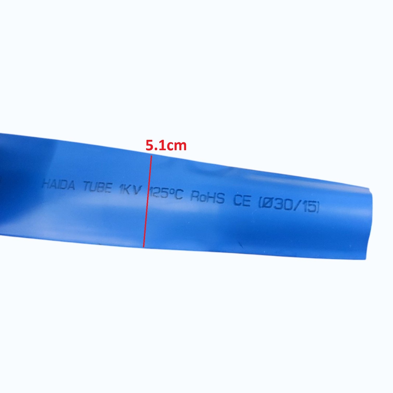 30mm_shrinkable_tube_blue_with_measurement