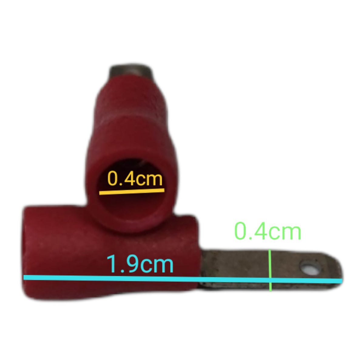 Local Terminal Lugs Connector Type for 2.0mm Wire 5mm with Insulation Head Male and Female, Spade Connector 5mm Male and Female, Terminal Spade Connector, Spade Terminal