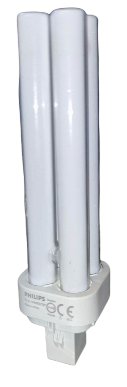 Philips 13W Pin light 3000K Warm White G24d-1 Socket, Compact Fluorescent Lamp