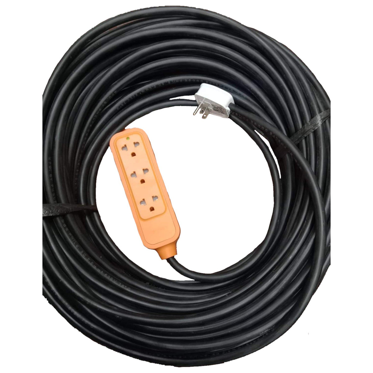 Omni 3 Gang Heavy Duty Extension Cord Universal With Ground  Royal Cord  WRO-103 Extension Outlet with Plug WHG-008 20A 250V, Extension Leads Heavy Duty